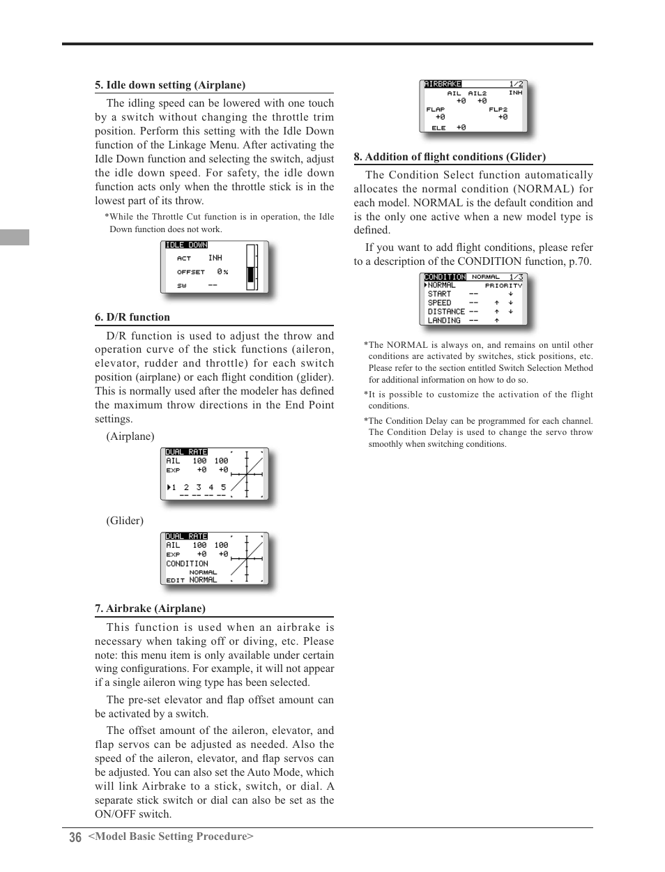 Futaba 8FG 2.4GHz User Manual | Page 36 / 123