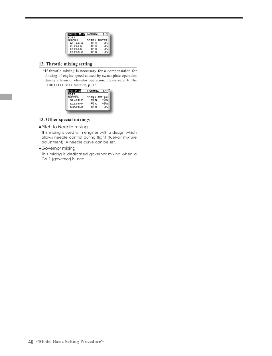 Futaba 8FG 2.4GHz User Manual | Page 40 / 123