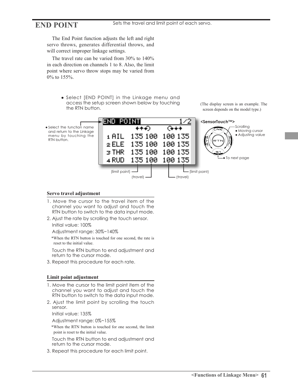 Futaba 8FG 2.4GHz User Manual | Page 61 / 123