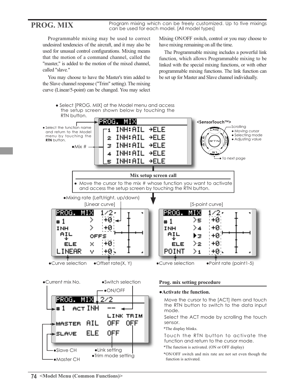 Futaba 8FG 2.4GHz User Manual | Page 74 / 123
