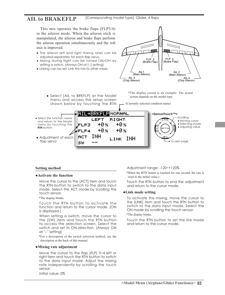 Wr%5$.()/3 | Futaba 8FG 2.4GHz User Manual | Page 85 / 123