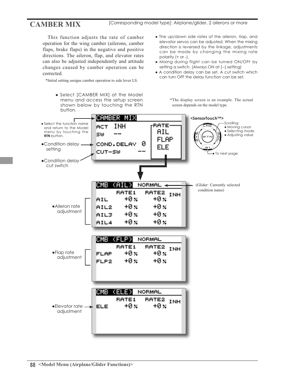 Futaba 8FG 2.4GHz User Manual | Page 88 / 123