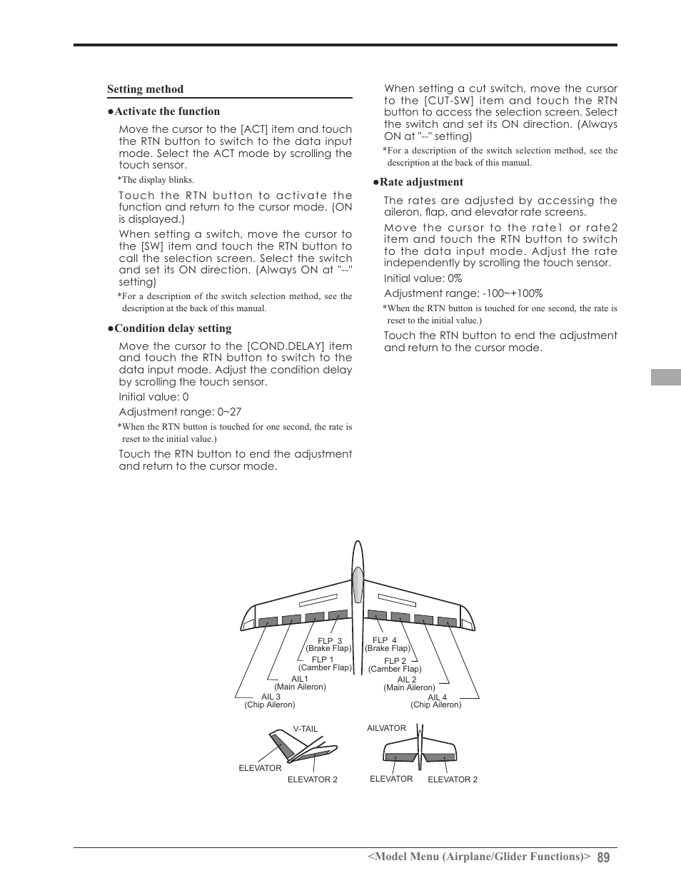 Futaba 8FG 2.4GHz User Manual | Page 89 / 123