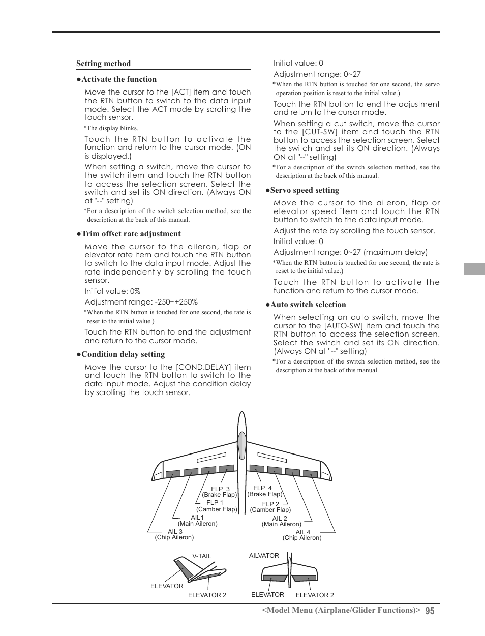 Futaba 8FG 2.4GHz User Manual | Page 95 / 123