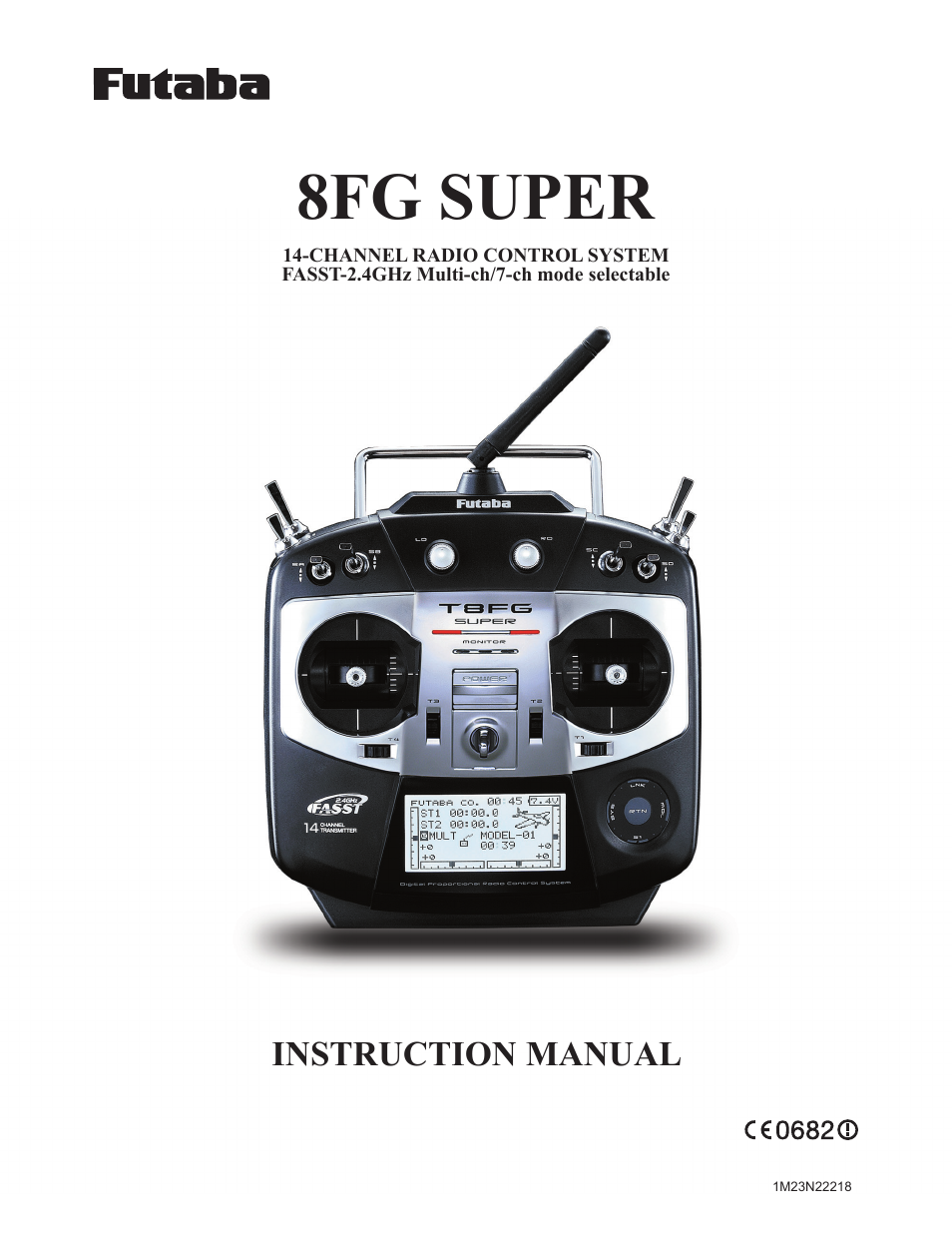 Futaba 8FGAS, 8FGHS 2.4GHz User Manual | 139 pages