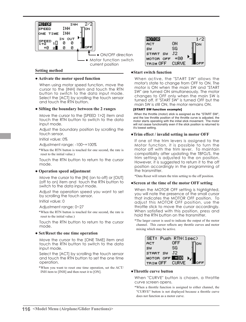 Futaba 8FGAS, 8FGHS 2.4GHz User Manual | Page 116 / 139