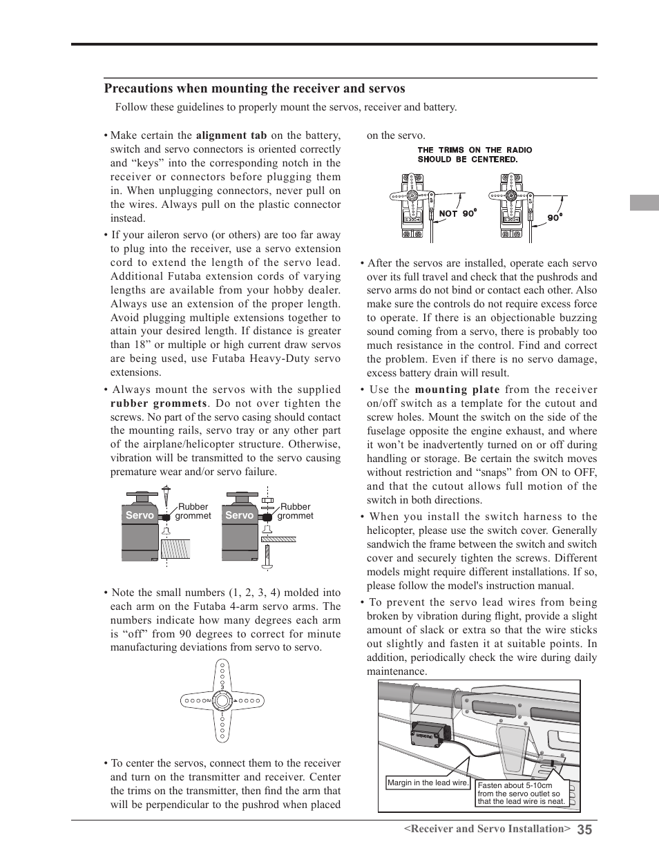 Futaba 8FGAS, 8FGHS 2.4GHz User Manual | Page 35 / 139