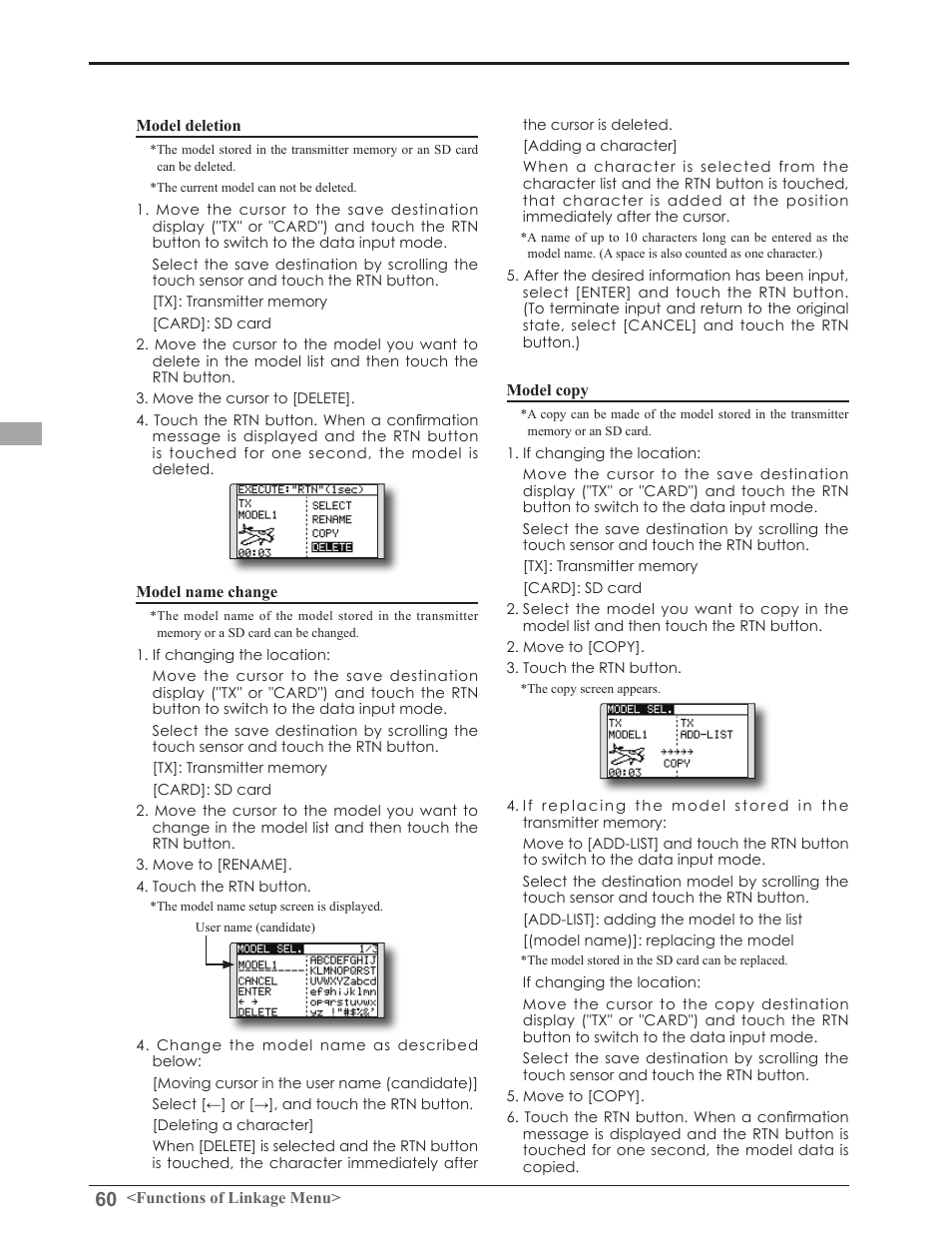 Futaba 8FGAS, 8FGHS 2.4GHz User Manual | Page 60 / 139