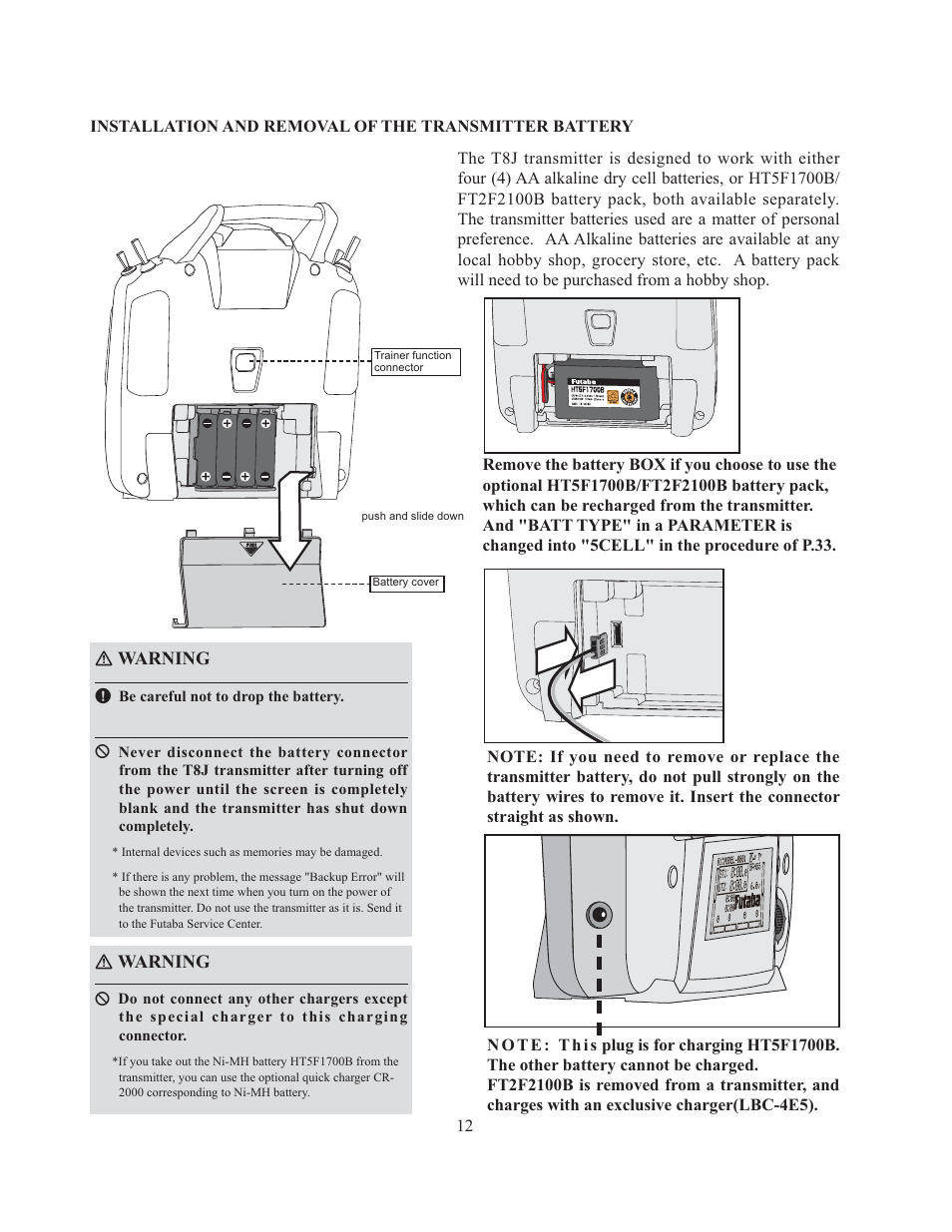 Futaba 8J User Manual | Page 13 / 93