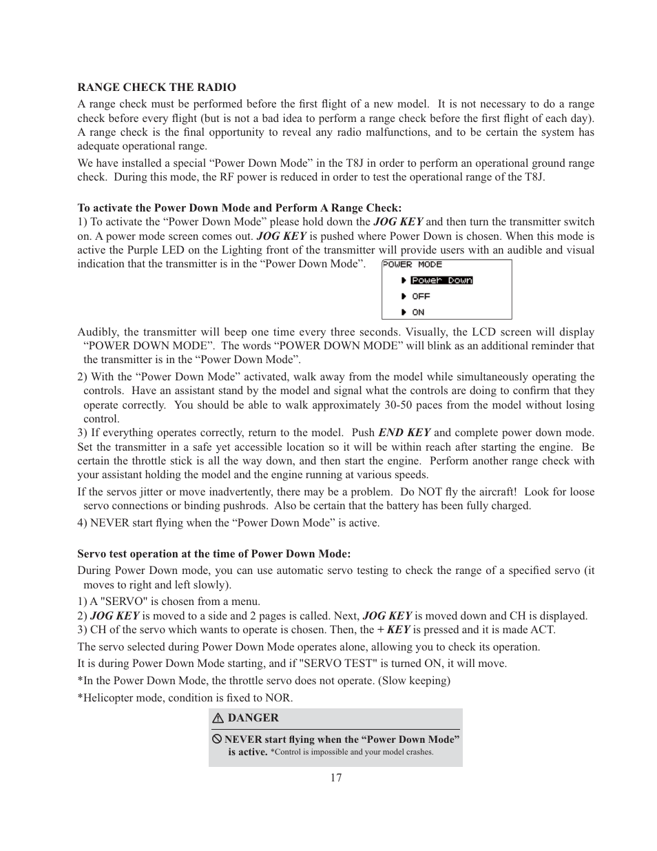 Futaba 8J User Manual | Page 18 / 93