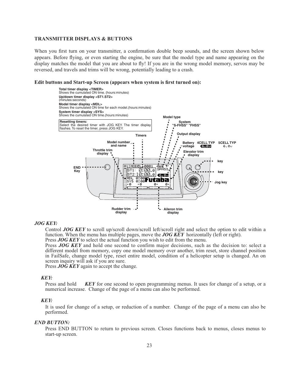 Futaba 8J User Manual | Page 24 / 93