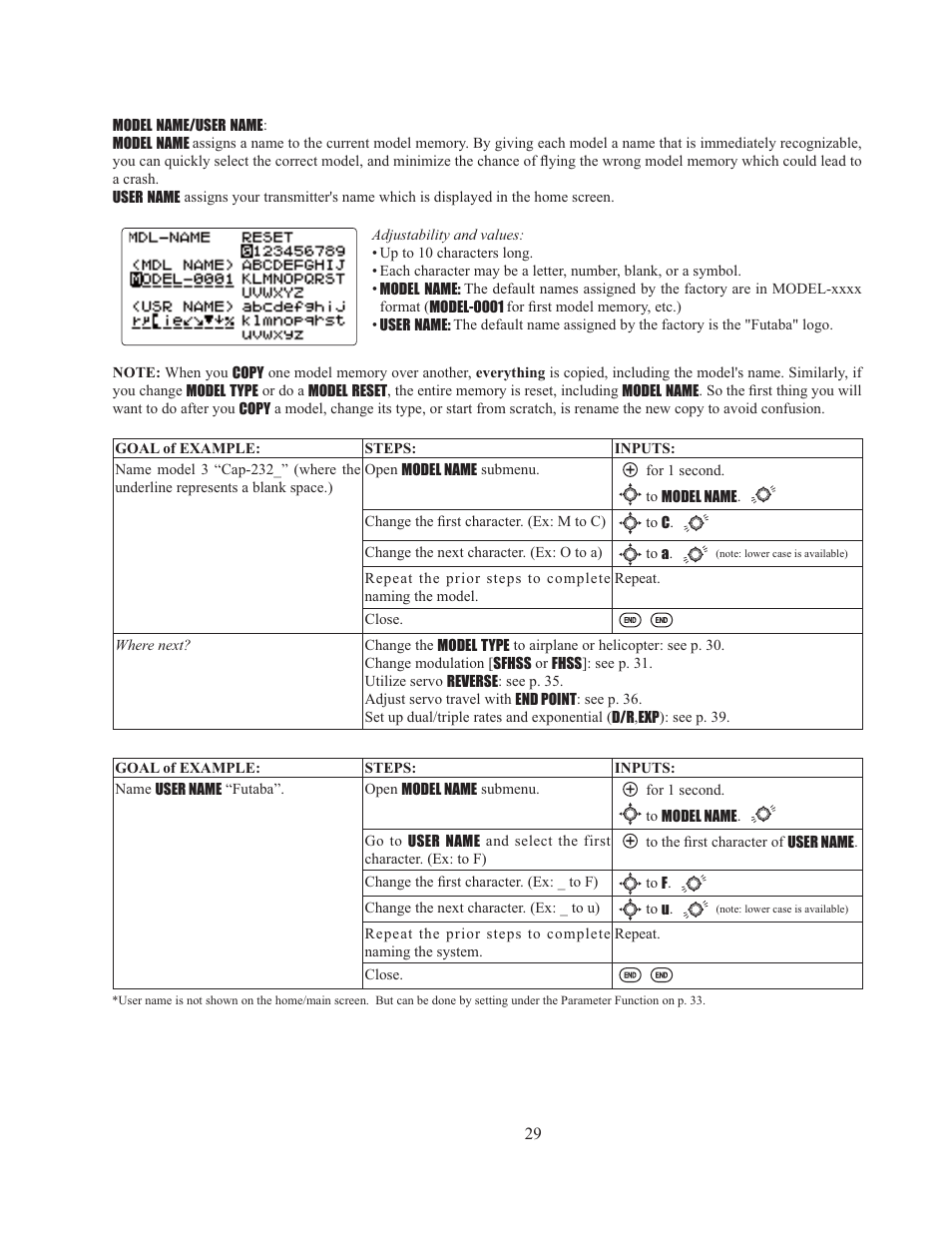 Futaba 8J User Manual | Page 30 / 93