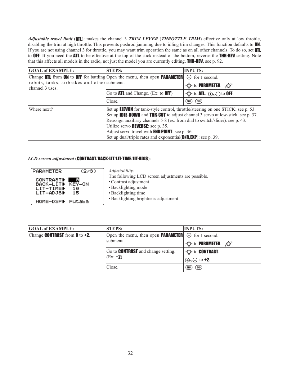 Futaba 8J User Manual | Page 33 / 93