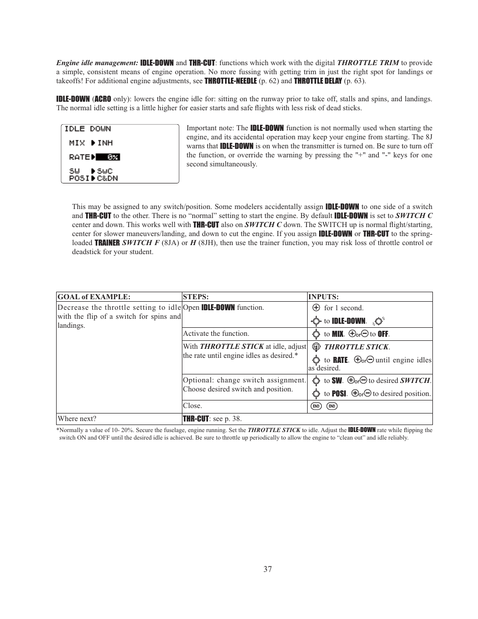 Futaba 8J User Manual | Page 38 / 93