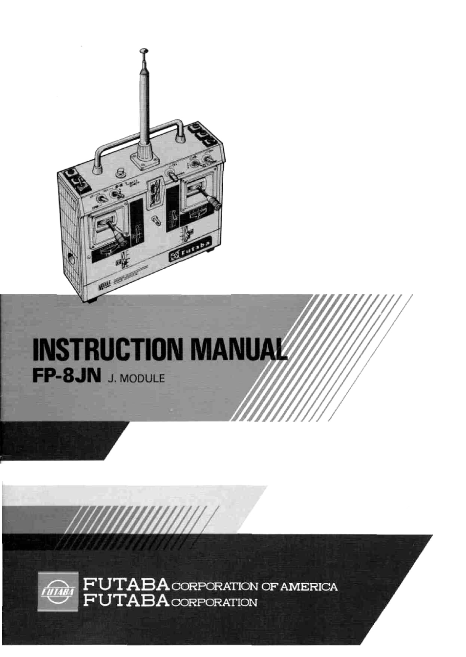 Futaba 8JN User Manual | 16 pages