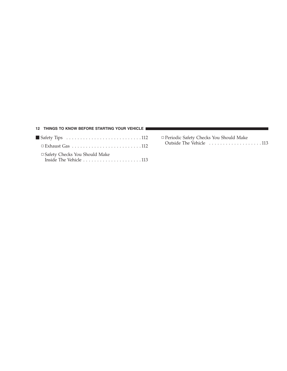 Chrysler 2007 PT Cruiser Convertible User Manual | Page 12 / 458