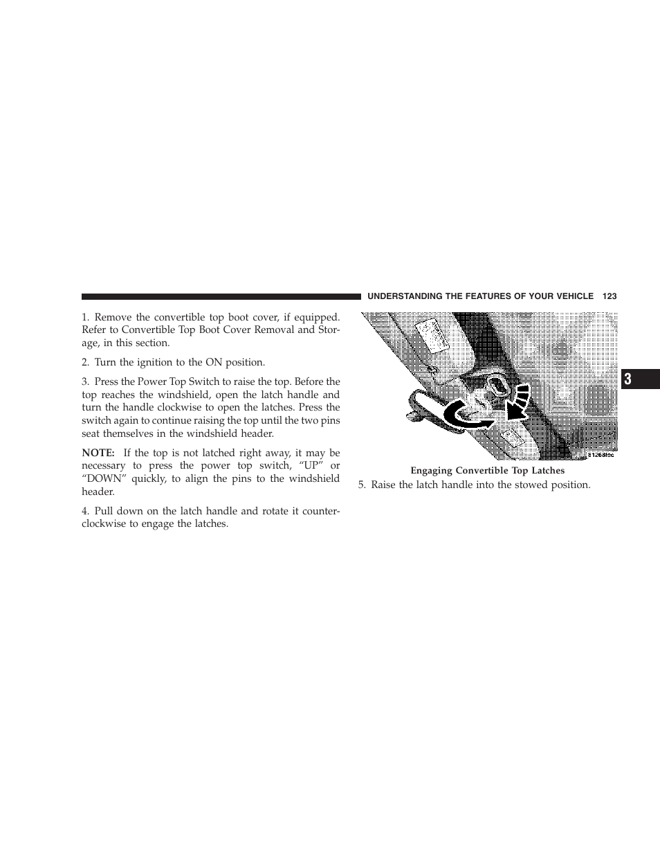 Chrysler 2007 PT Cruiser Convertible User Manual | Page 123 / 458