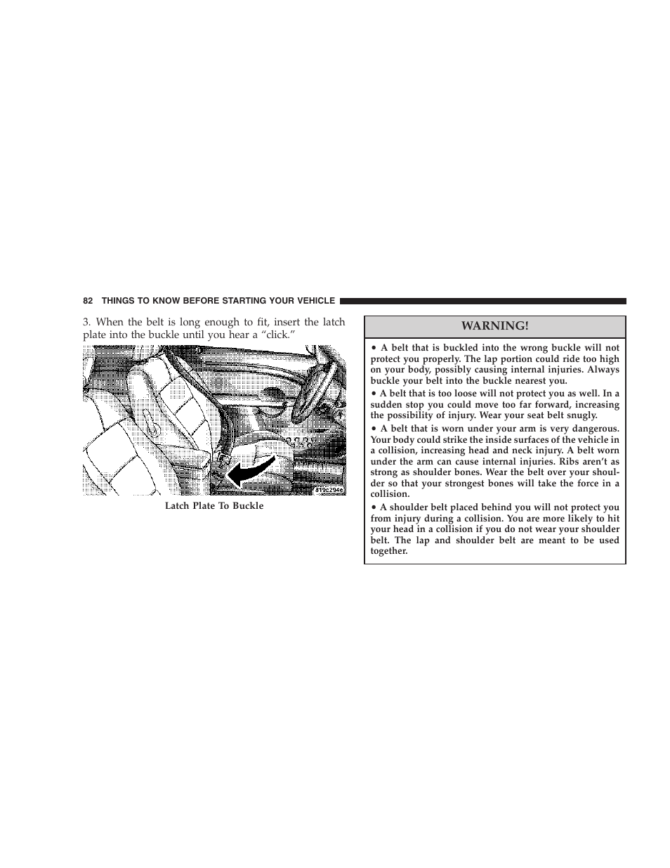 Chrysler 2007 PT Cruiser Convertible User Manual | Page 82 / 458