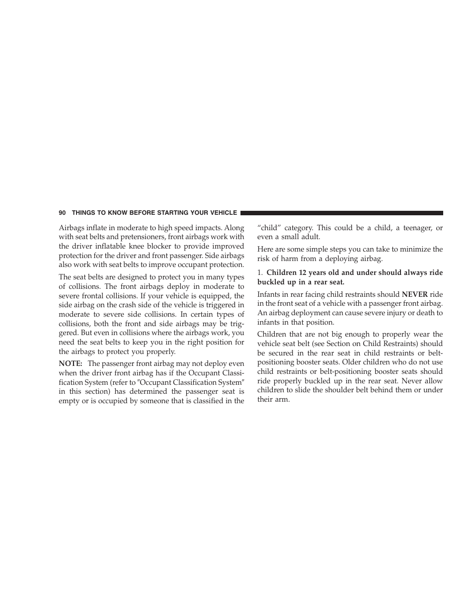 Chrysler 2007 PT Cruiser Convertible User Manual | Page 90 / 458