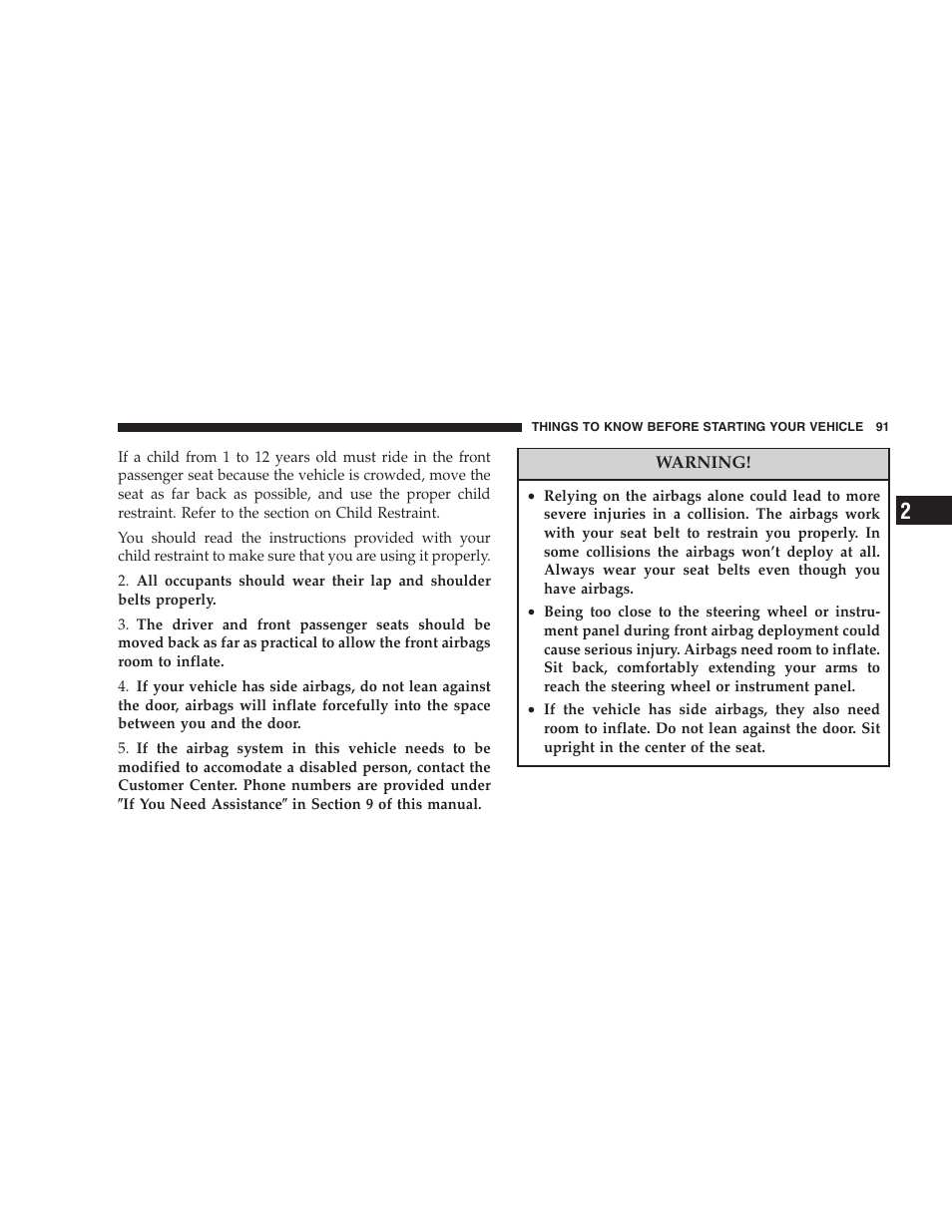 Chrysler 2007 PT Cruiser Convertible User Manual | Page 91 / 458
