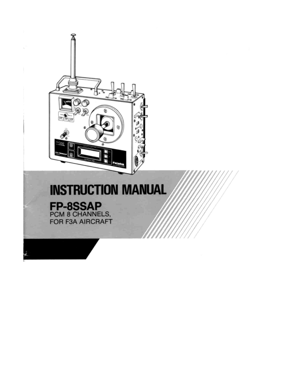 Futaba 8SSAP User Manual | 44 pages