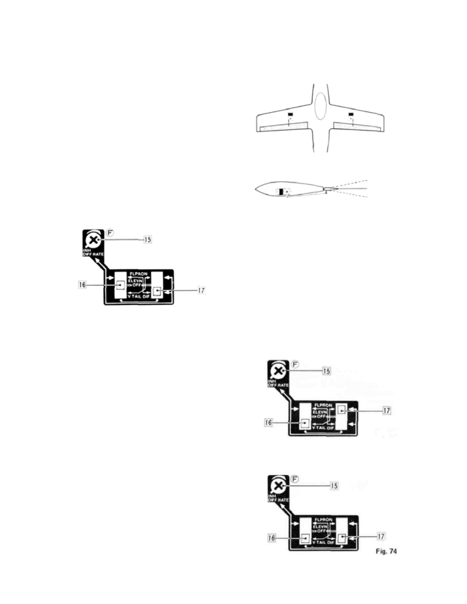 Adjustments and flight techniques | Futaba 8SSAP User Manual | Page 38 / 44