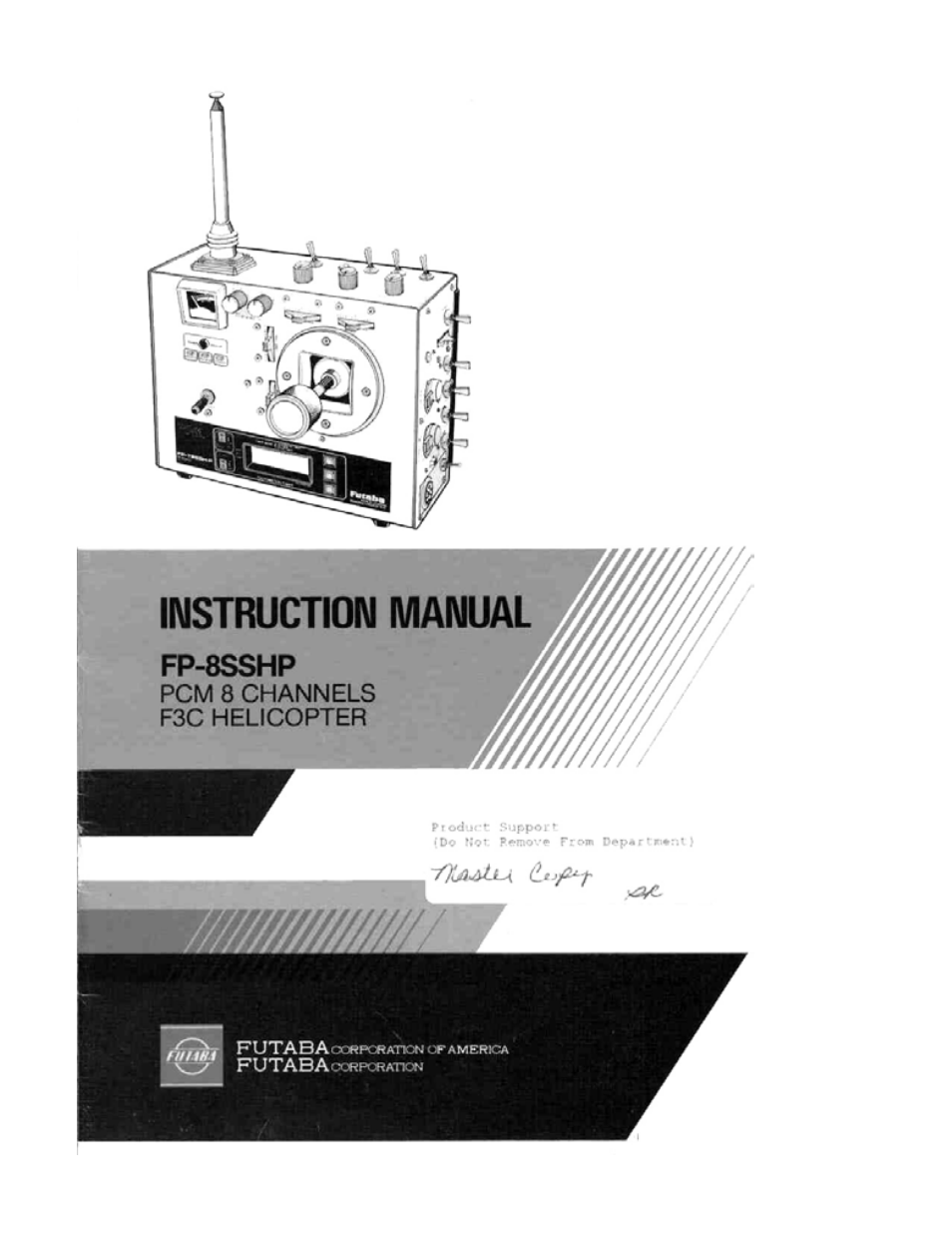 Futaba 8SSHP User Manual | 36 pages