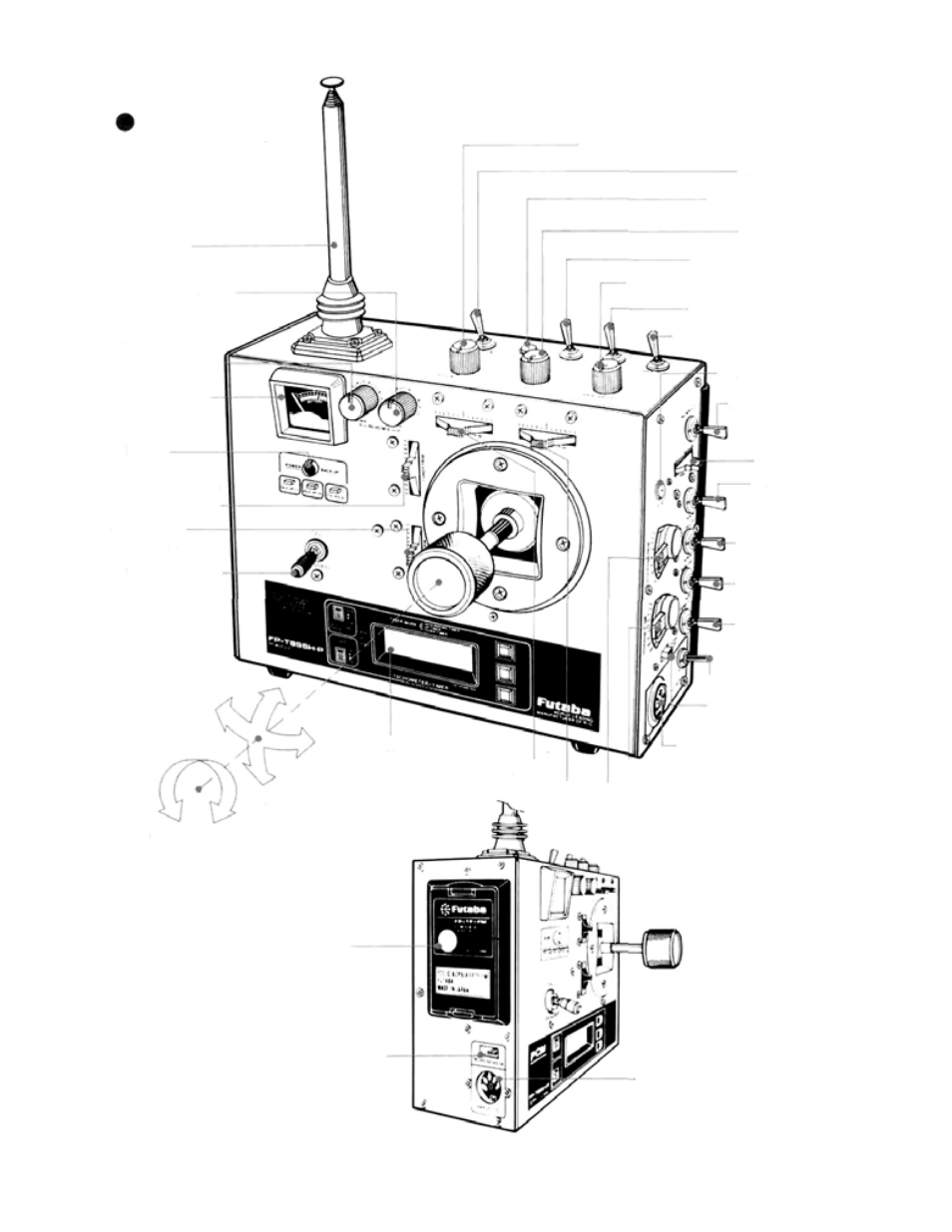 Transmitter controls | Futaba 8SSHP User Manual | Page 32 / 36