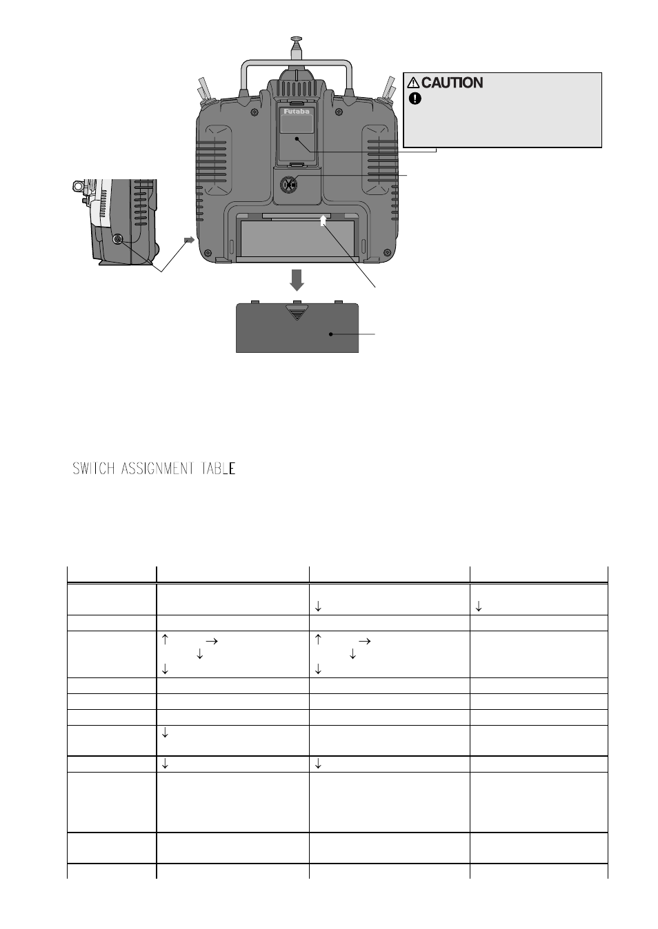 Futaba 8UHFS, 8UHPS User Manual | Page 12 / 105
