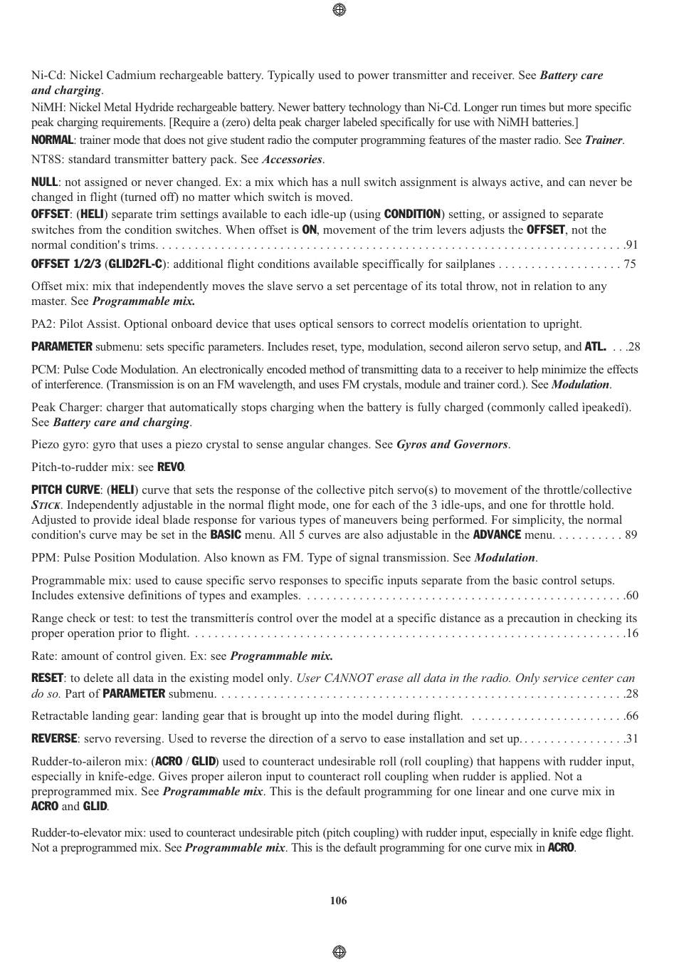 Futaba 9CPS User Manual | Page 106 / 109