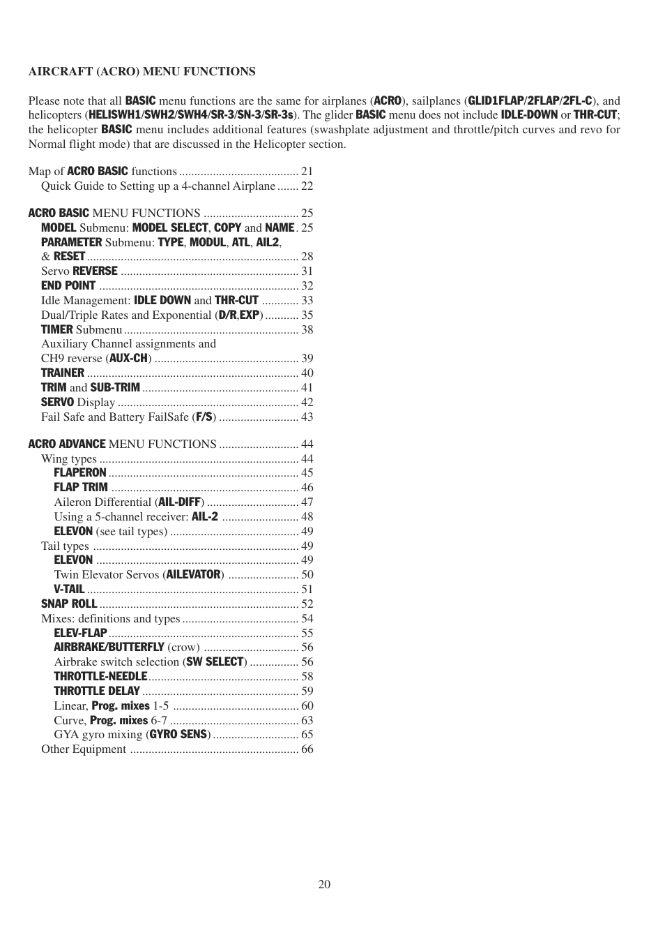 Futaba 9CPS User Manual | Page 20 / 109