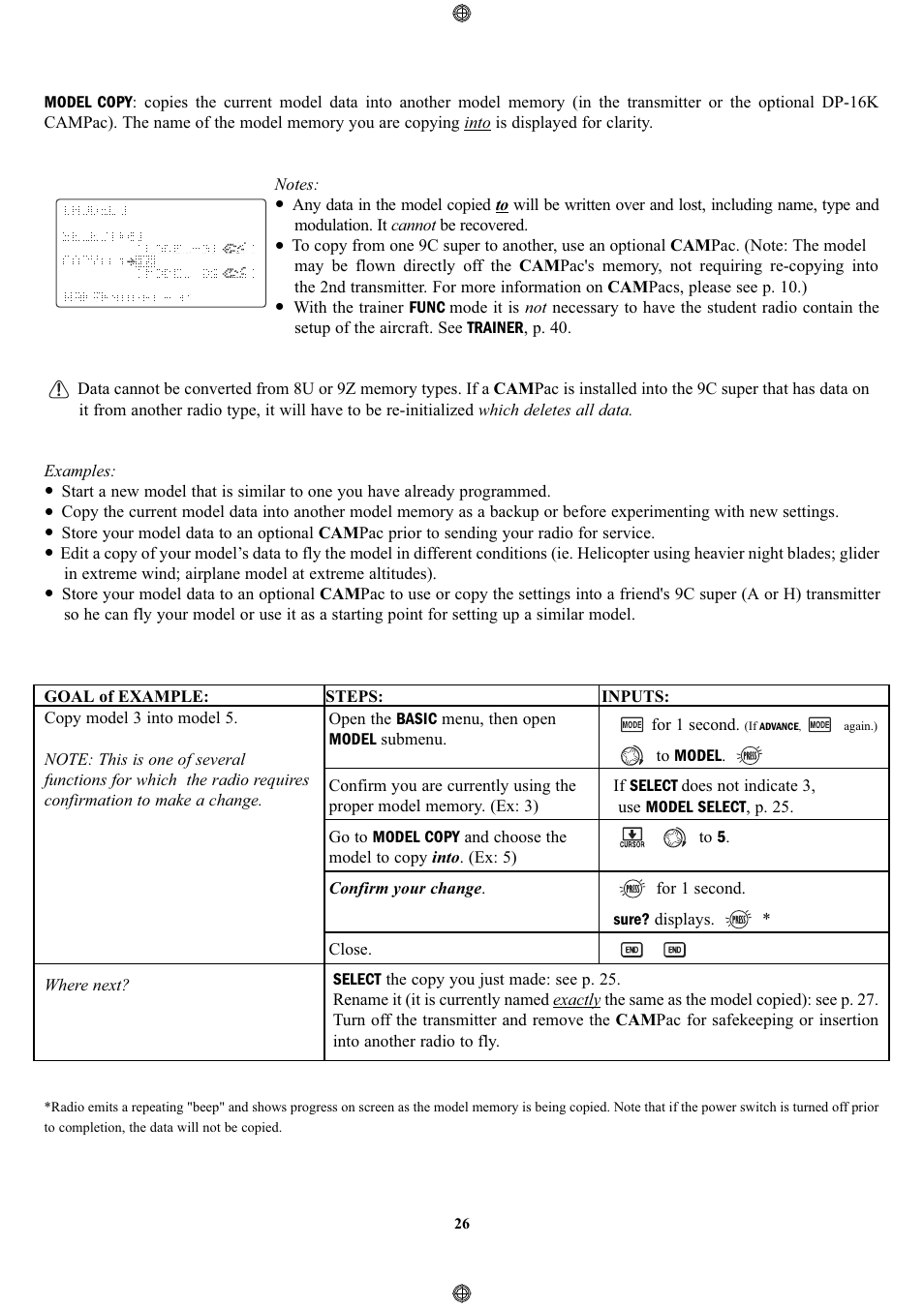 Futaba 9CPS User Manual | Page 26 / 109