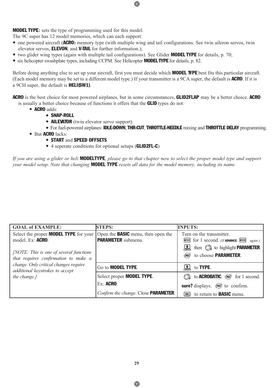 Futaba 9CPS User Manual | Page 29 / 109