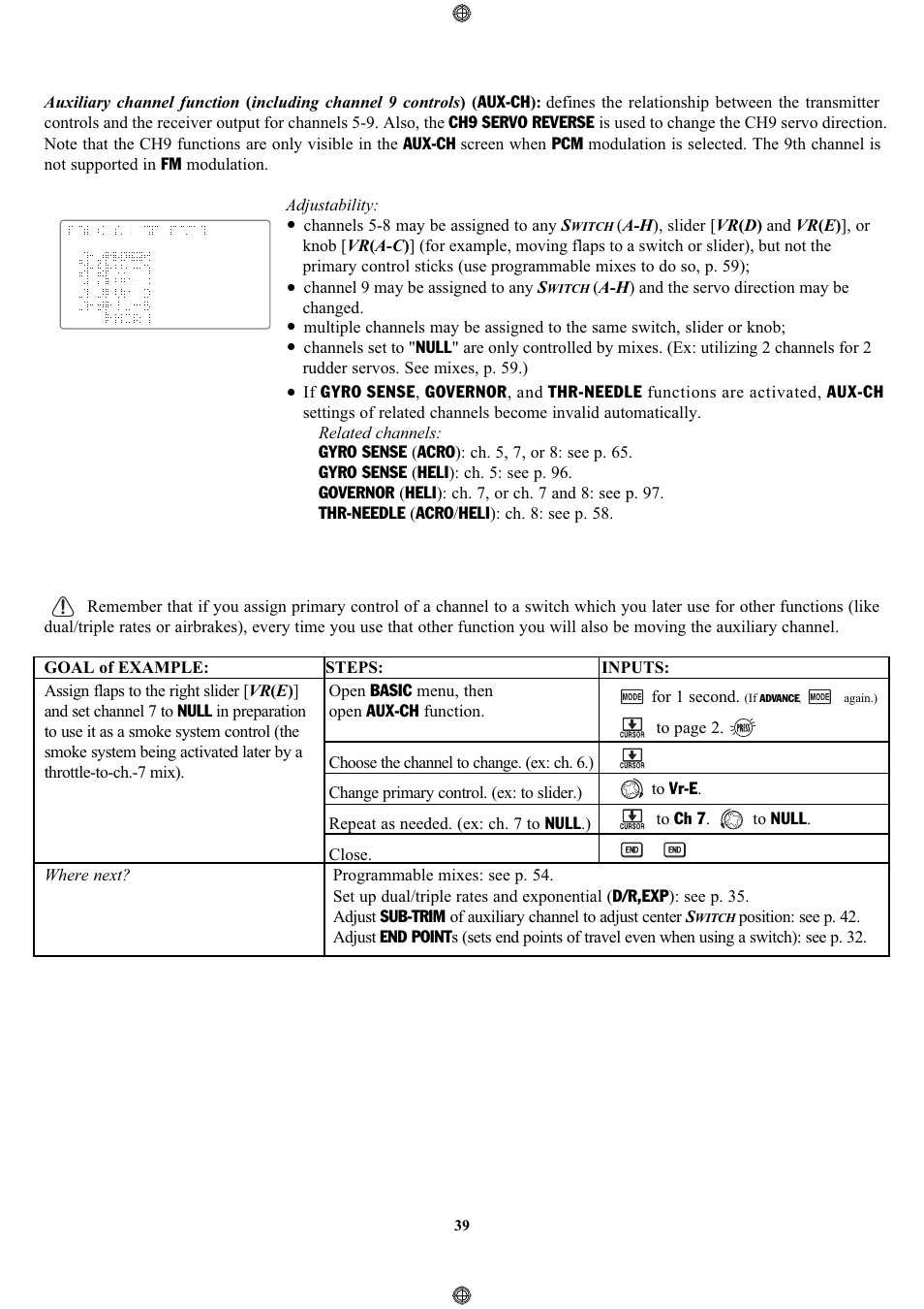 Futaba 9CPS User Manual | Page 39 / 109