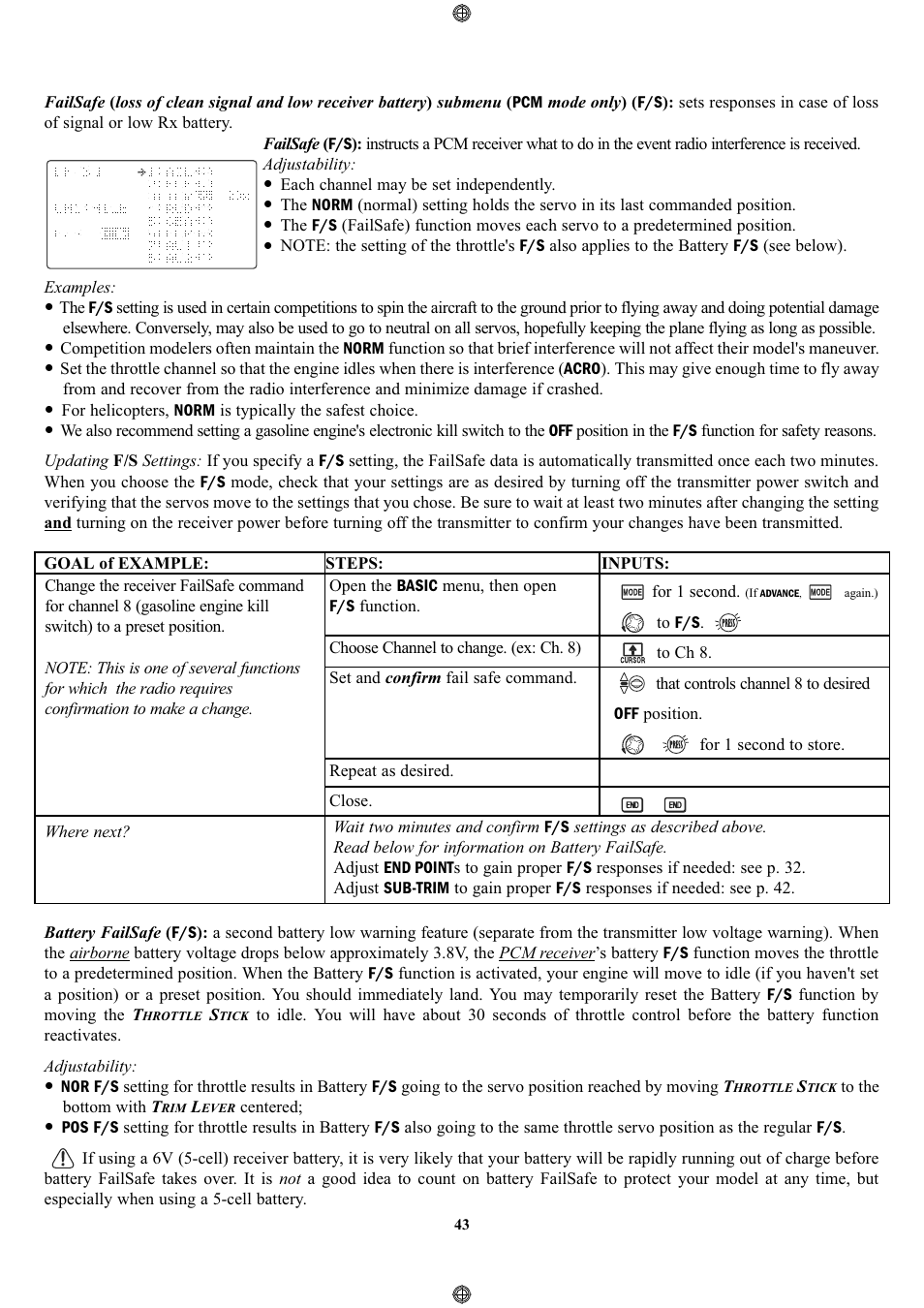 Futaba 9CPS User Manual | Page 43 / 109