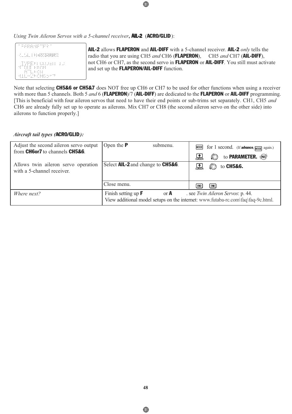 Futaba 9CPS User Manual | Page 48 / 109