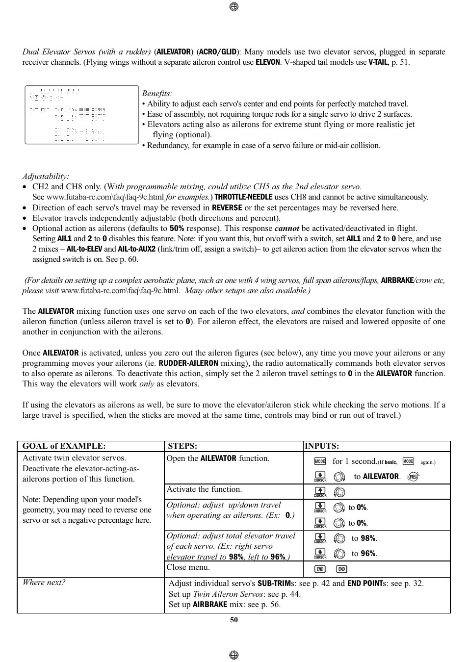 Futaba 9CPS User Manual | Page 50 / 109