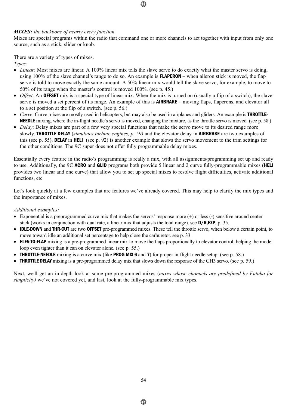 Futaba 9CPS User Manual | Page 54 / 109