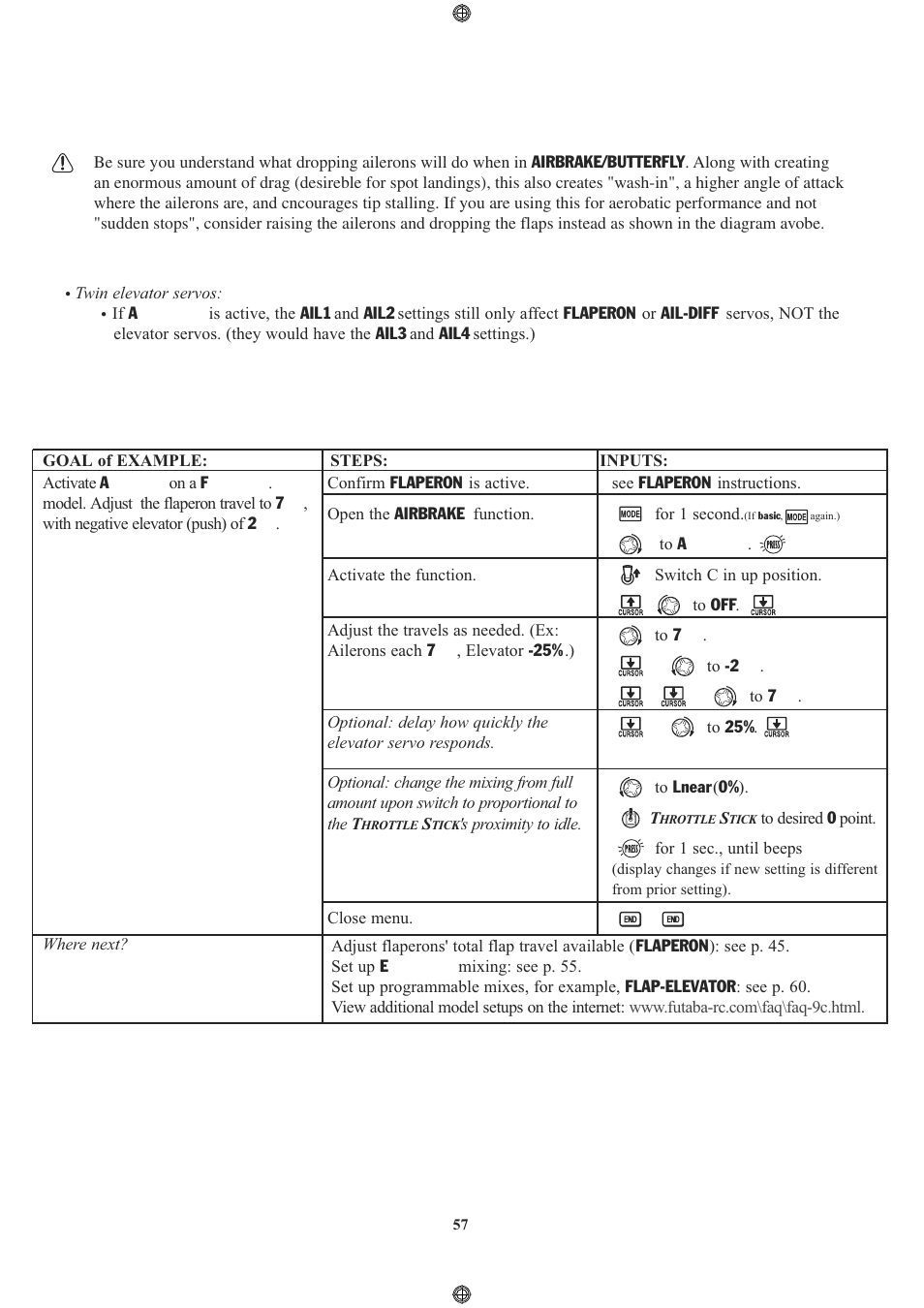 Futaba 9CPS User Manual | Page 57 / 109