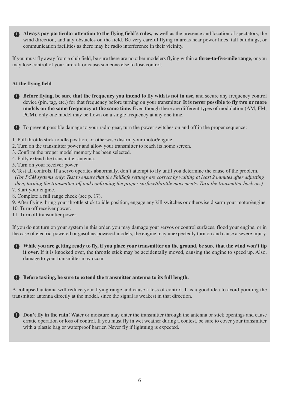 Futaba 9CPS User Manual | Page 6 / 109