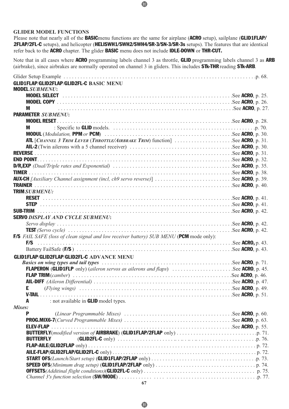 Futaba 9CPS User Manual | Page 67 / 109