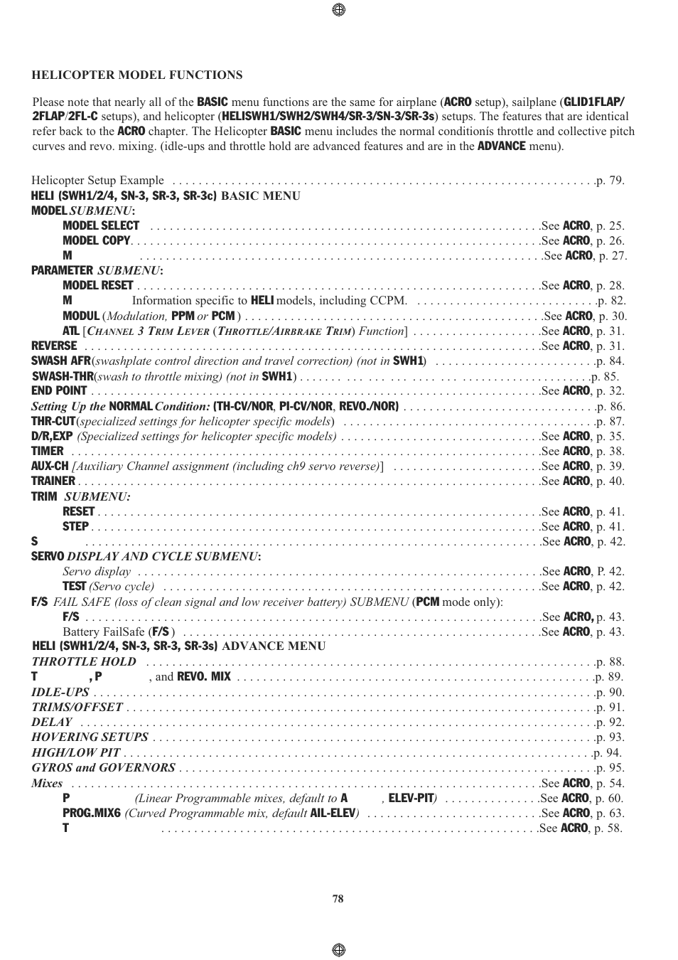 Futaba 9CPS User Manual | Page 78 / 109