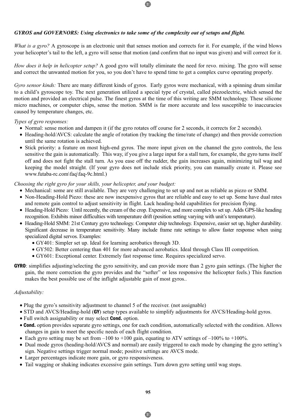 Futaba 9CPS User Manual | Page 95 / 109