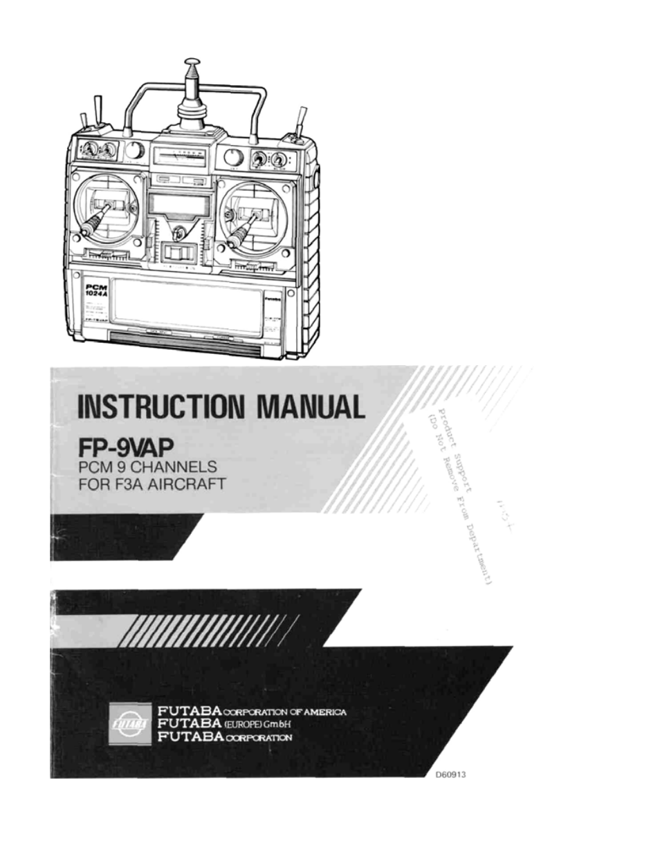 Futaba 9VAP User Manual | 60 pages