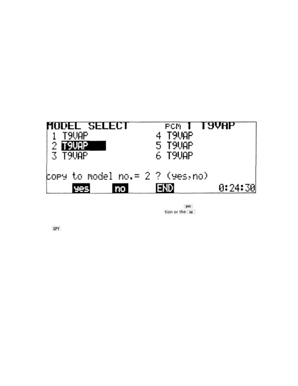 Model copy function | Futaba 9VAP User Manual | Page 48 / 60