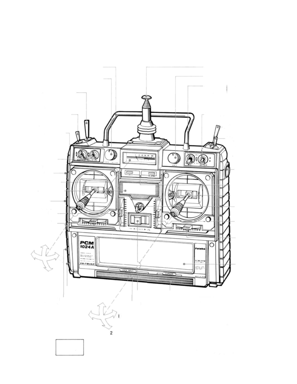 T9vap transmitter controls | Futaba 9VAP User Manual | Page 56 / 60