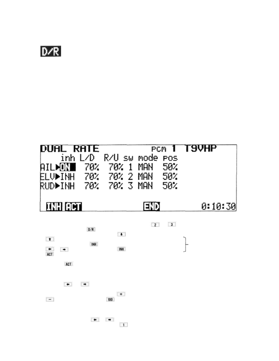 Adjustments and flight techniques | Futaba 9VHP User Manual | Page 20 / 28