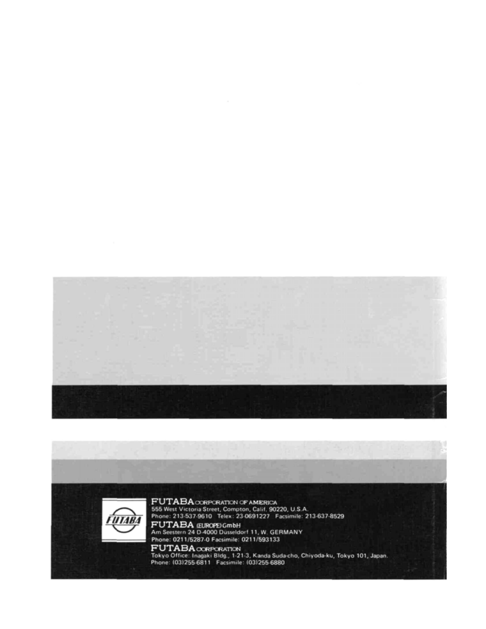 Futaba 9VHP User Manual | Page 32 / 32