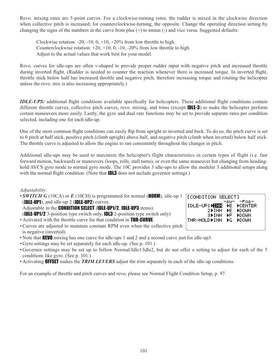 Futaba 10C 2.4GHz User Manual | Page 101 / 119