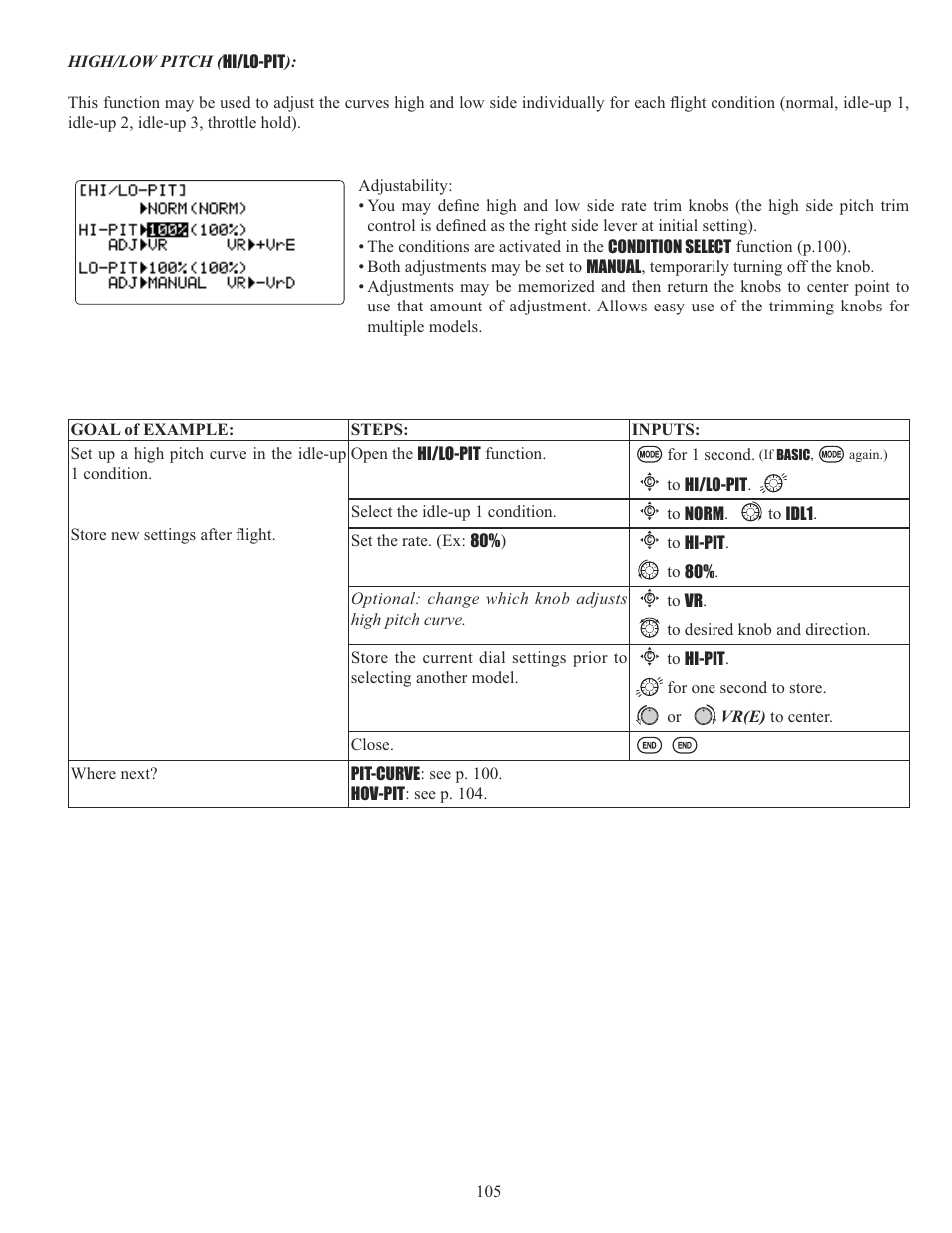 Futaba 10C 2.4GHz User Manual | Page 105 / 119